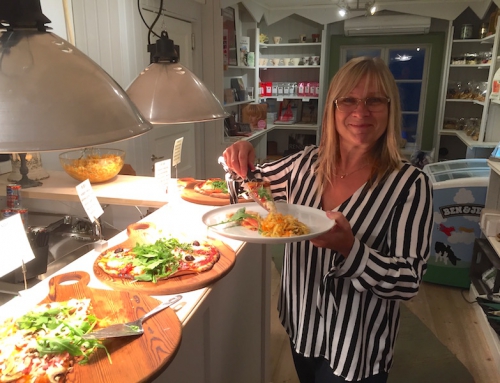 Pizzabuffé på Järvsö Gårdsbageri